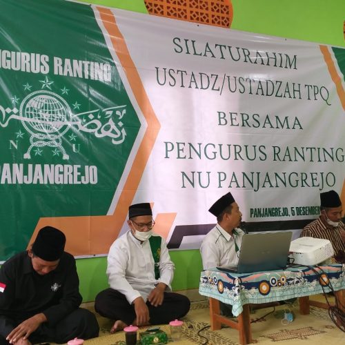 Pengurus Ranting NU Panjangrejo Gelar Pertemuan Pengajar TPQ