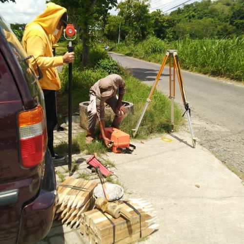 Pasang Patok Wakaf Tanah 1.6 Hektar, NU Pleret Siap Bangun Pendidikan Terpadu