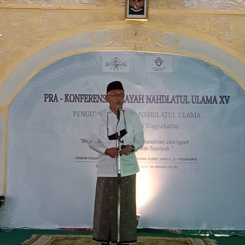 Pra Konferwil Tradisi Baru PWNU DIY untuk Menjawab Tantangan Abad ke-2 NU