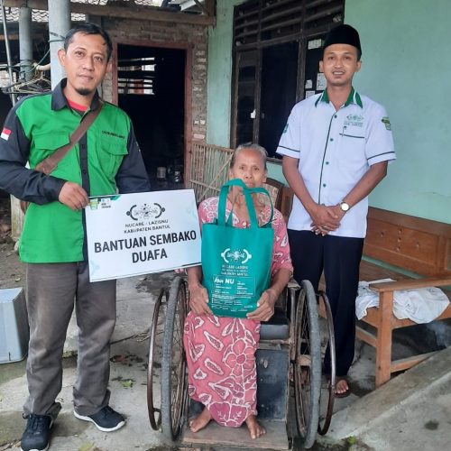 Lazisnu Bantul Keliling Beri Bantuan untuk Keluarga Anak Yatim dan Dhuafa