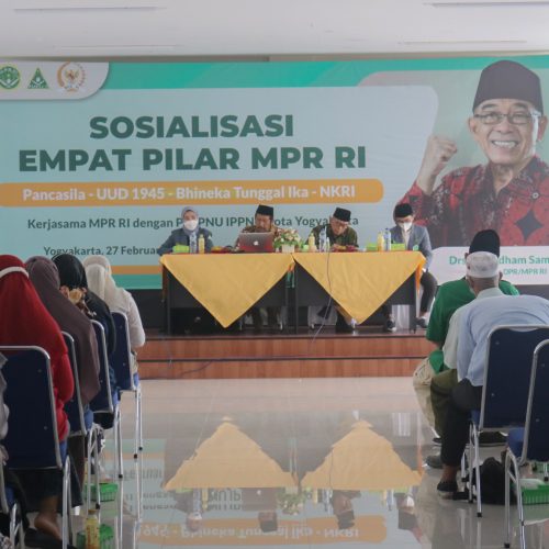 Bangkitkan Semangat Kebangsaan, Pelajar NU Jogja Gelar Sosialisasi Empat Pilar MPR RI