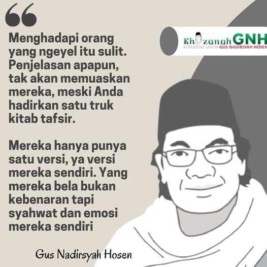 menghadapi orang ngeyel in i caranya