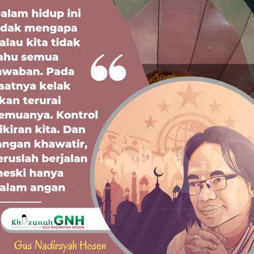 Pentingnya Kontrol Pikiran dan Emosi Diri