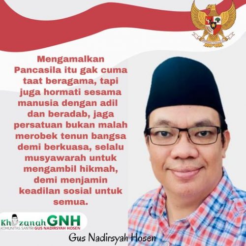 Menjadikan Pancasila Sebagai Barometer Perilaku Berbangsa Menjadikan Pancasila Sebagai Barometer Perilaku Berbangsa