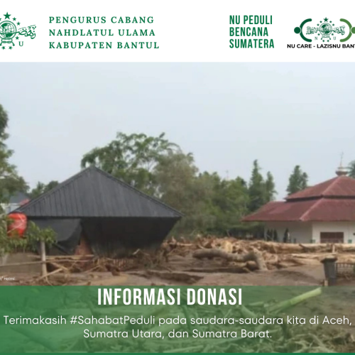 Laporan Donasi Lazisnu Bantul - Pray Sumatra4