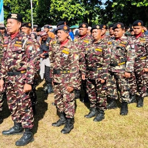 1. Ansor Banser - Upacara 195 Tahun Pemkab Bantul